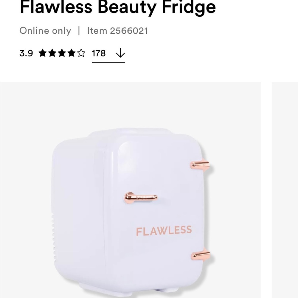 Flawless beauty fridge